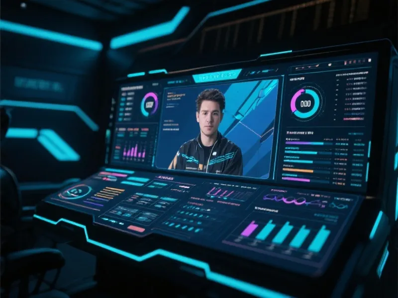 智能多路直播播放器界面