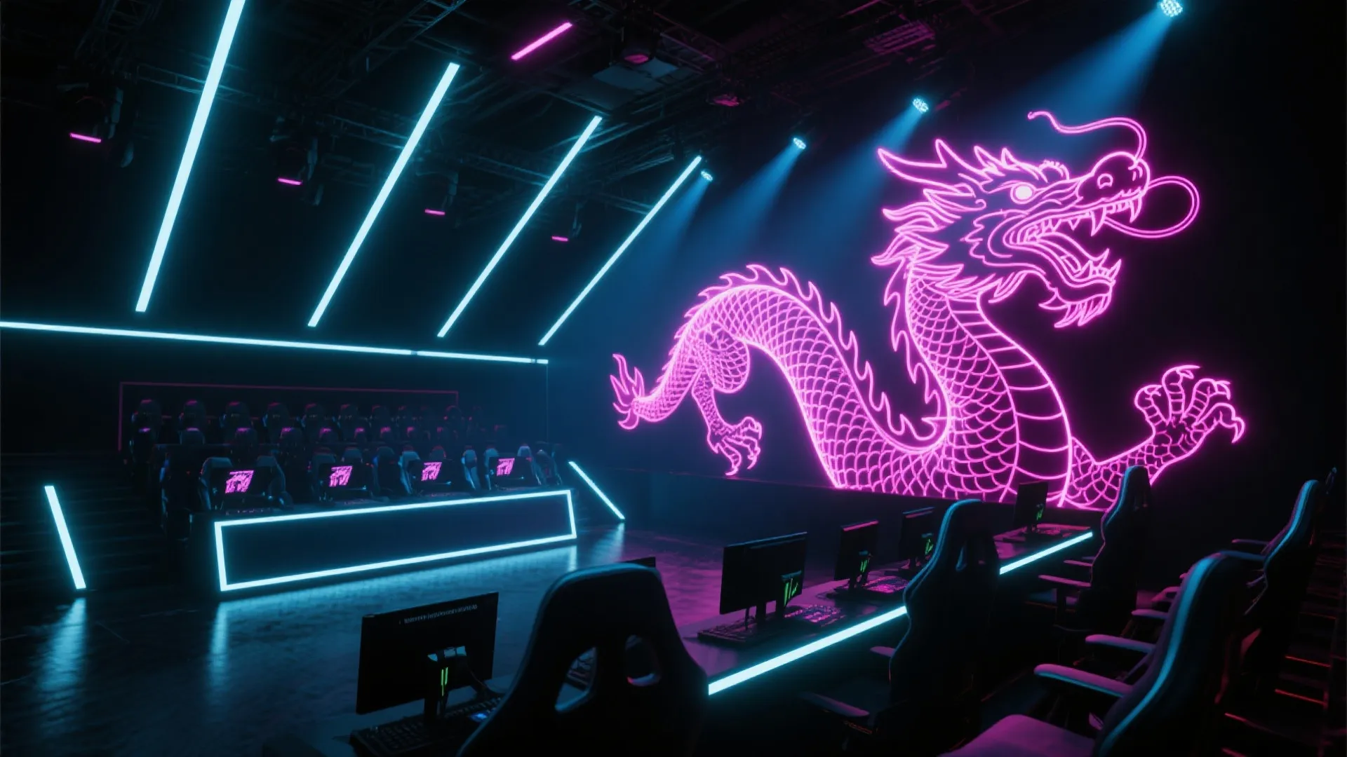 S14全球总决赛震撼现场