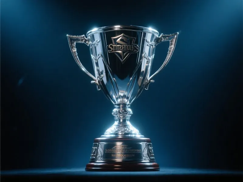 英雄联盟全球总决赛冠军奖杯